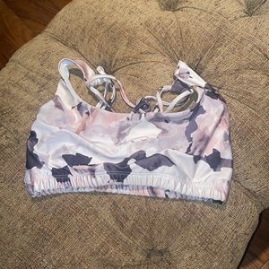 Onzie floral sports bra